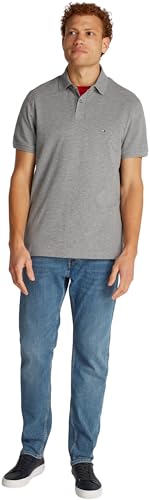 Thumbnail 6 de Tommy Hilfiger Polo de Manga Corta Hombre Core 1985 Regular Fit — Gris (XL)