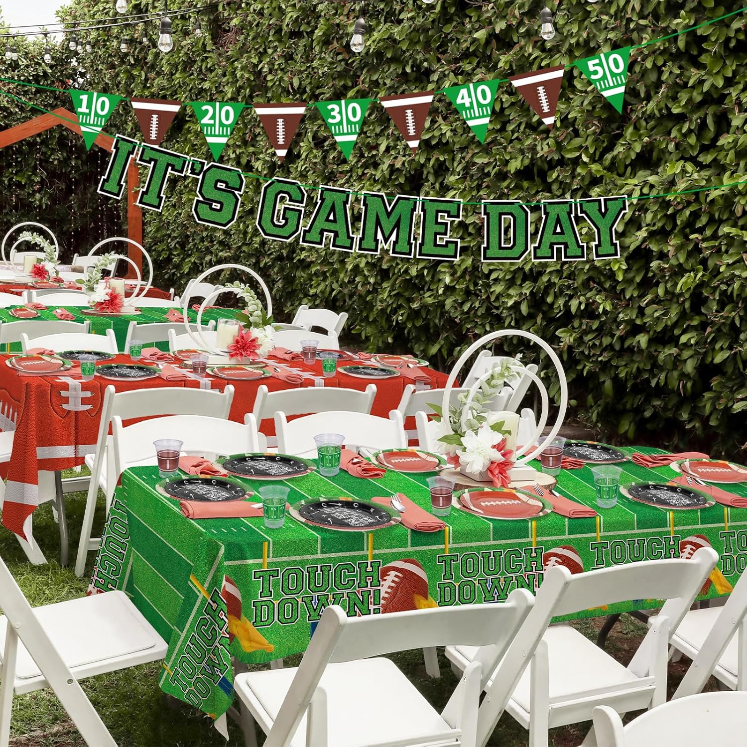 Thumbnail 4 de Football Party Decorations Kit for 24 🎉