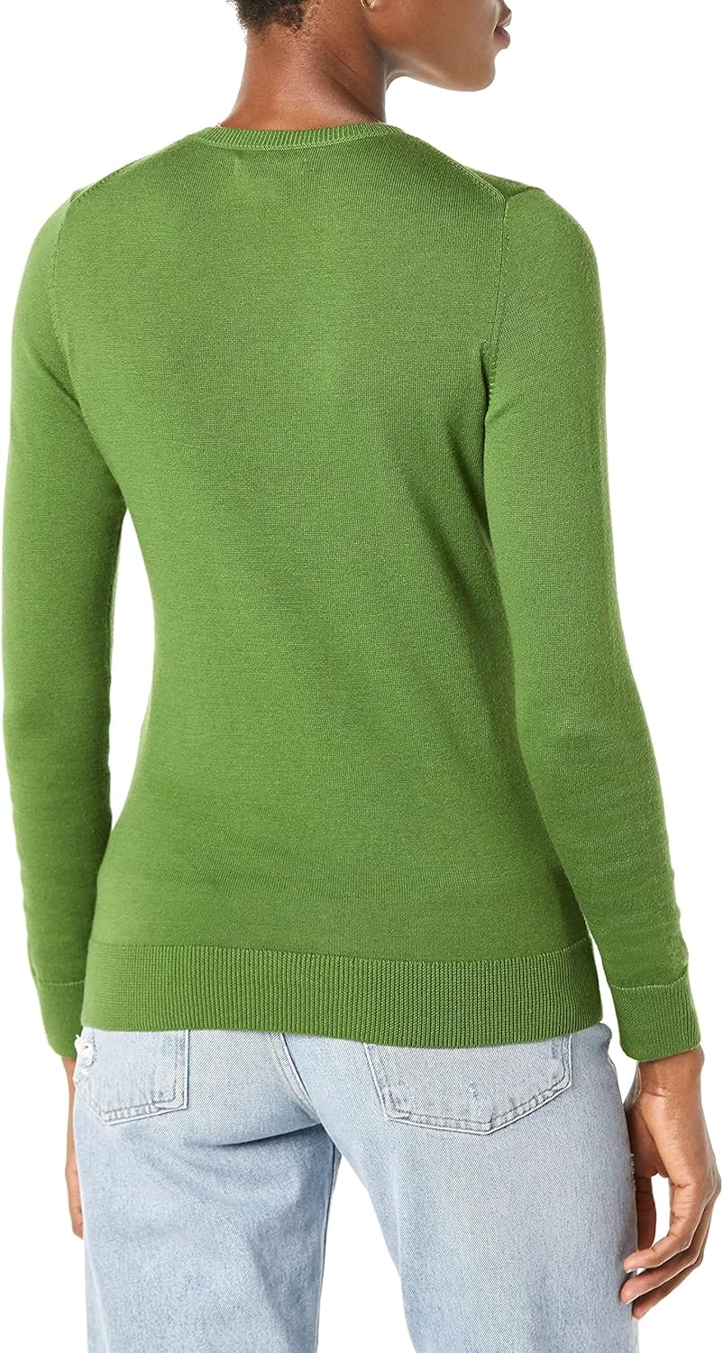 Thumbnail 1 de Amazon Essentials Damen: Leichter Langarm-Pullover mit Rundhalsausschnitt (Übergröße verfügbar)