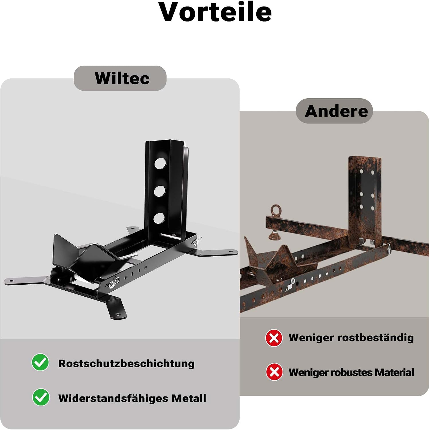 Thumbnail 5 de Wiltec Motorradständer bis 450kg Ø14-21