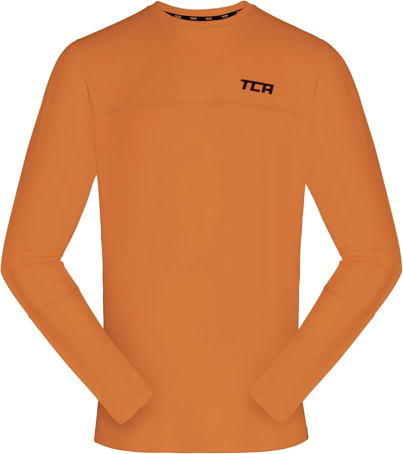 Detalle de TCA Element Maglia da Corsa a Manica Lunga per Bambino – DT Tecnologia D.R.Y. e Zip di copertura