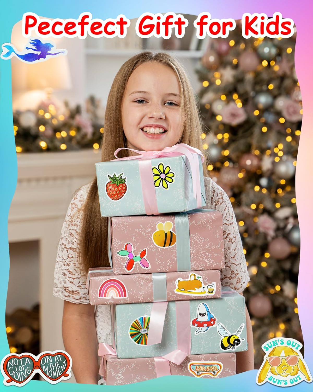 Thumbnail 6 de Cute-200pcs Water Bottle Stickers 200 pack 🎨