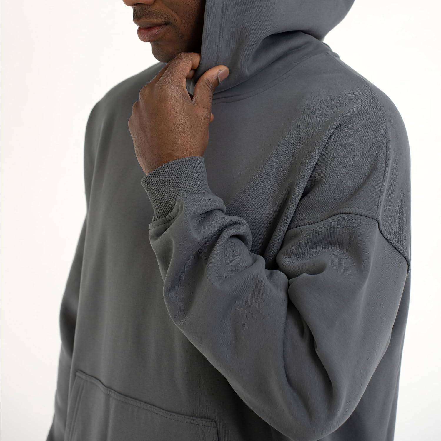 Detalle 2 de Johnny Urban Cody hoodie oversize unisex in jersey leggero e tessuto pesante