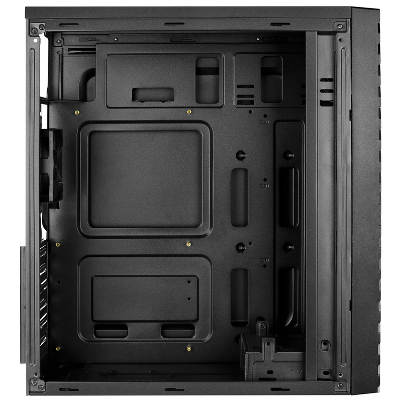 Detalle de AeroCool Streak RGB semitorre con ventana y USB 3.0