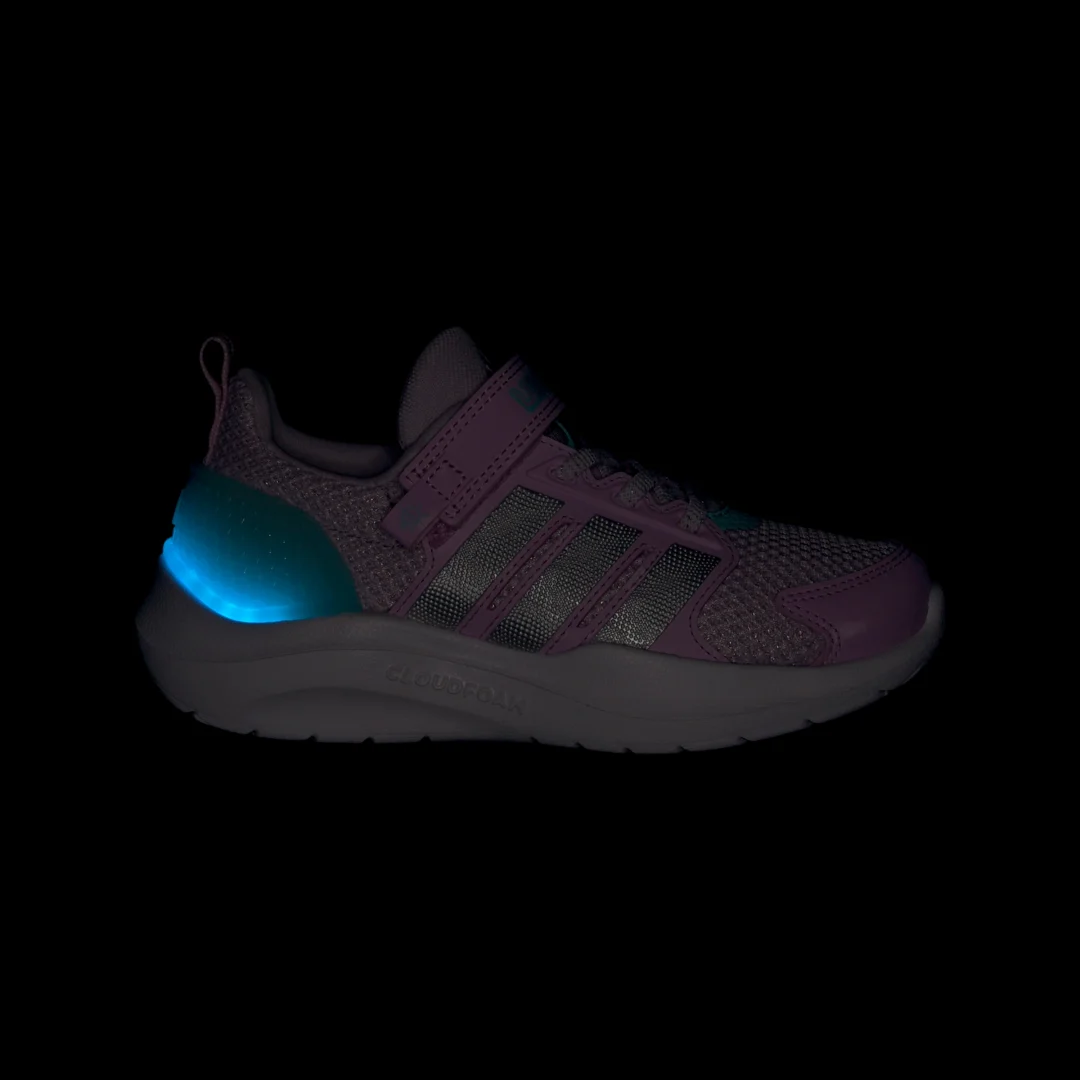Detalle de Zapatilla Lightorama Runner de Adidas, color Violeta