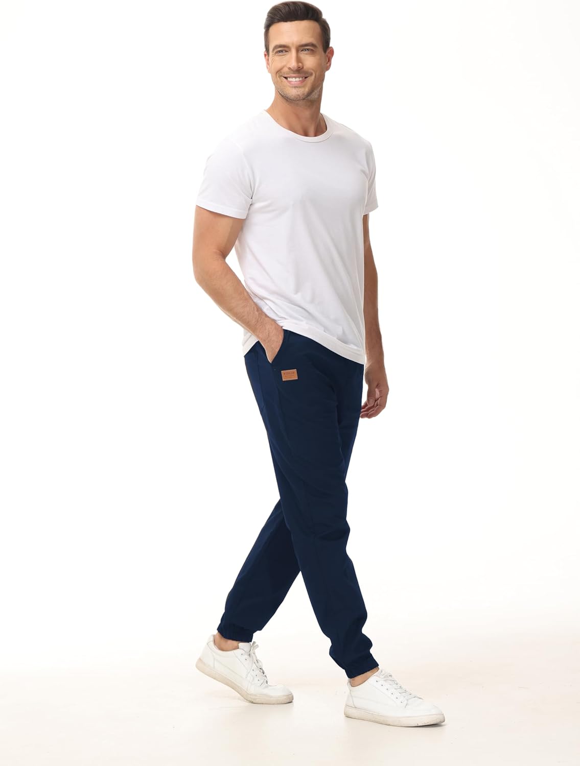 Thumbnail 3 de LIUPMWE Herren Chino Cargo Hose