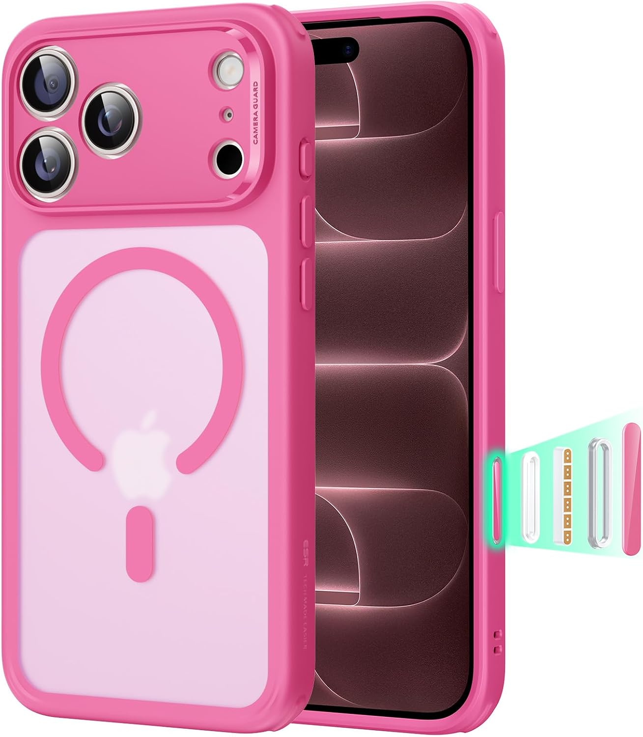 Detalle de ESR iPhone Case for iPhone 18 Pro/17 Pro