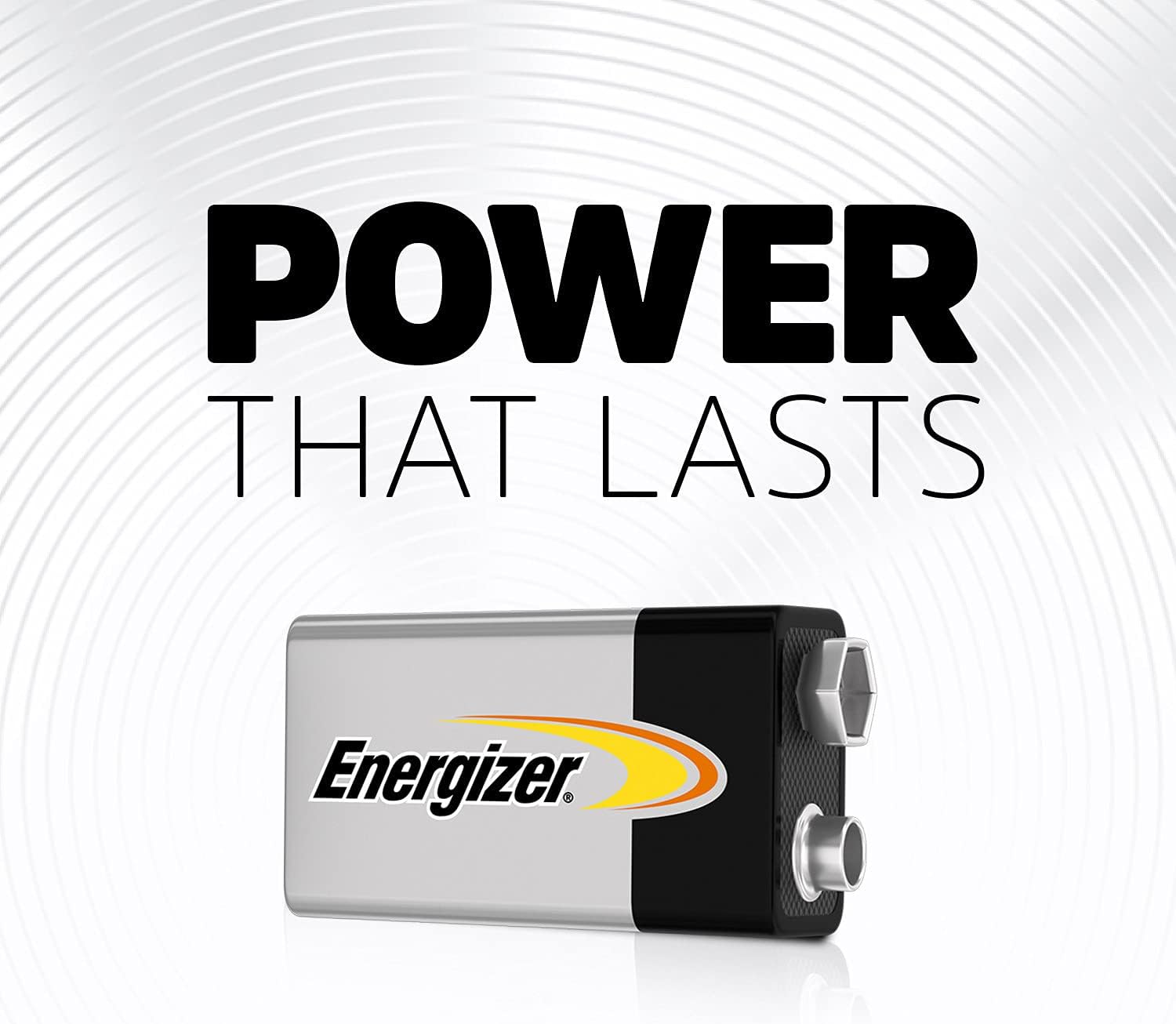 Detalle 2 de Energizer Alkaline Power 9V Batteries, 8 Pack, Plastic-Free Packaging