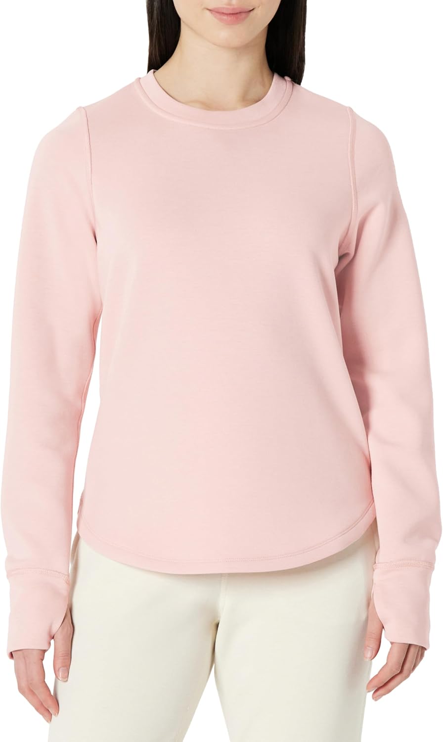 Thumbnail 5 de Amazon Essentials Women’s Active Sweat Relaxed-Fit Long-Sleeve Crewneck Sweatshirt
