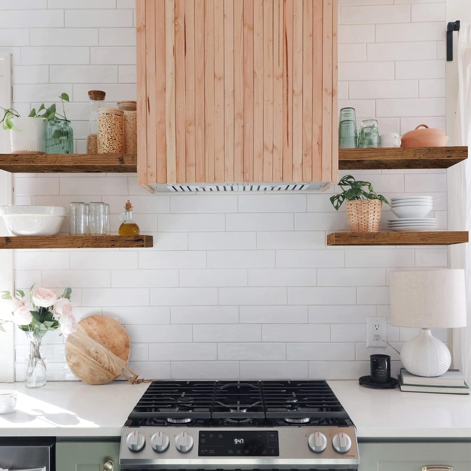 Detalle 2 de QEEIG Floating Shelves, 15.7-Inch
