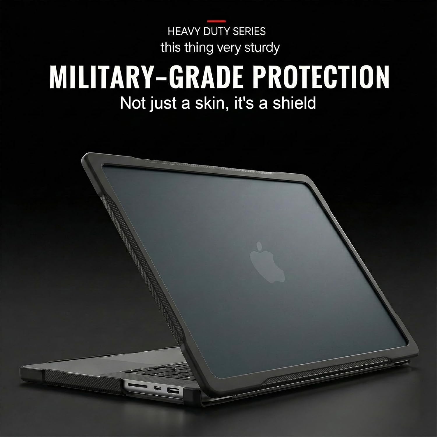 Detalle de Batianda – twarde etui do MacBooka Pro 14 z osłoną klawiatury i ekranu