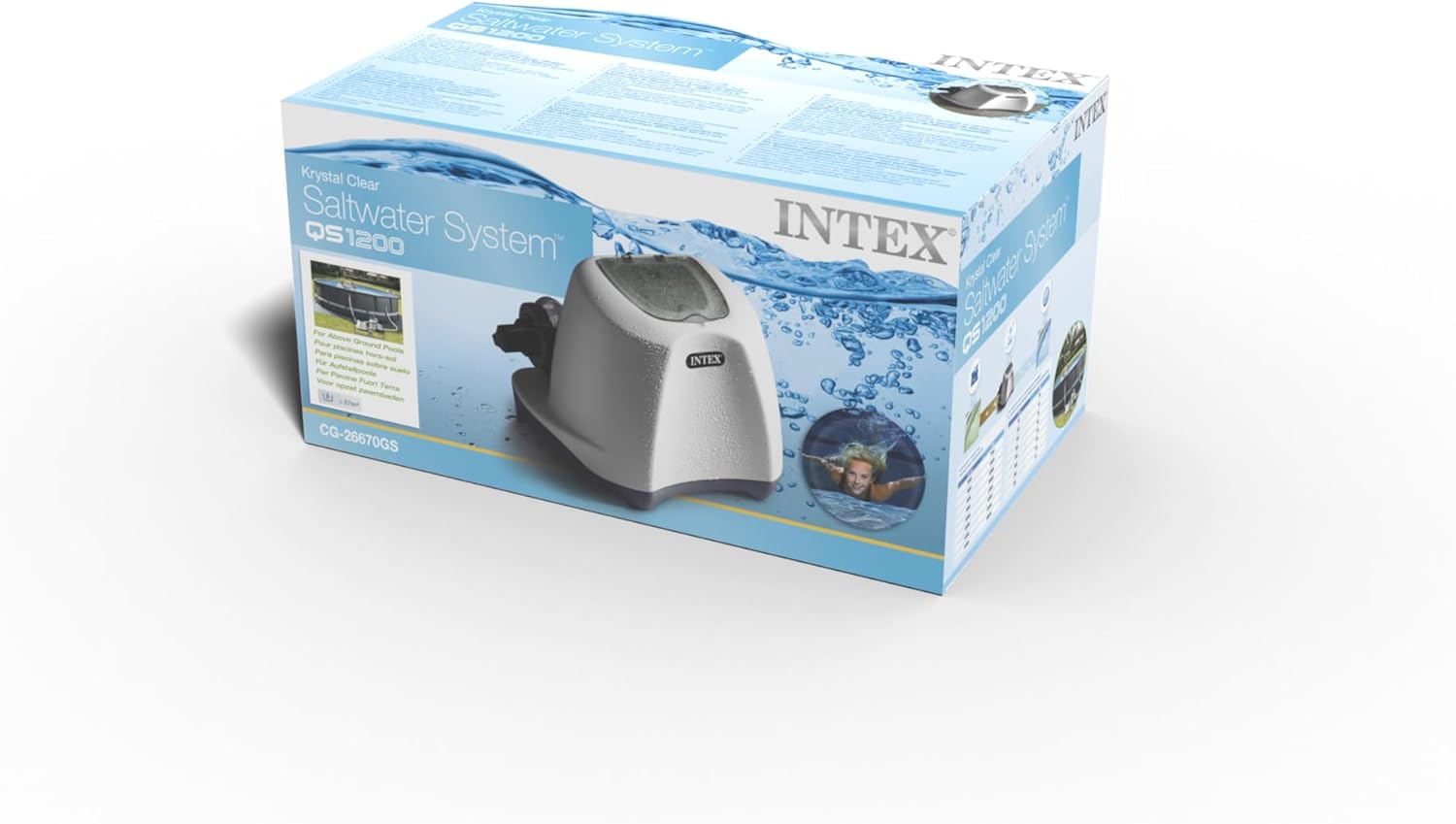 Thumbnail 4 de Intex 26670GS Saltwater System ECO6220G: sistema di clorazione per piscina (da valutare con pompa filtro compatibile)