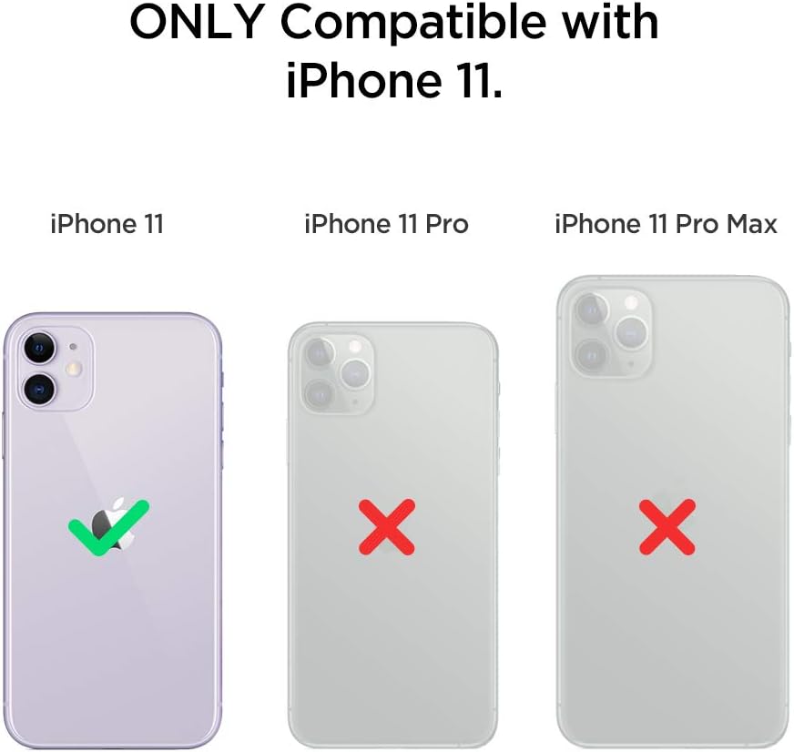 Detalle 2 de Spigen Ultra Hybrid coque iPhone 11 transparente anti-jaunissement