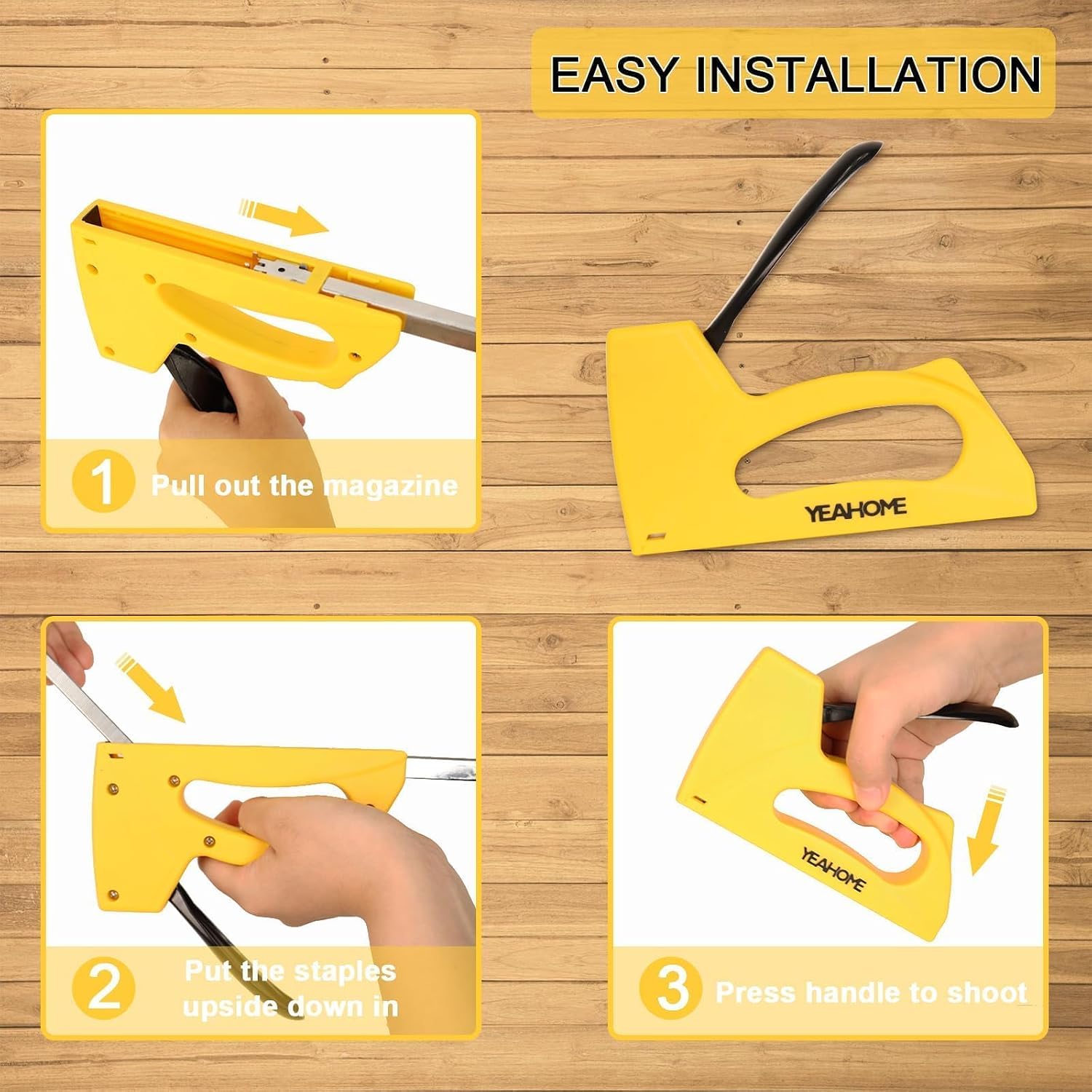 Detalle de YEAHOME Staple Gun JT21