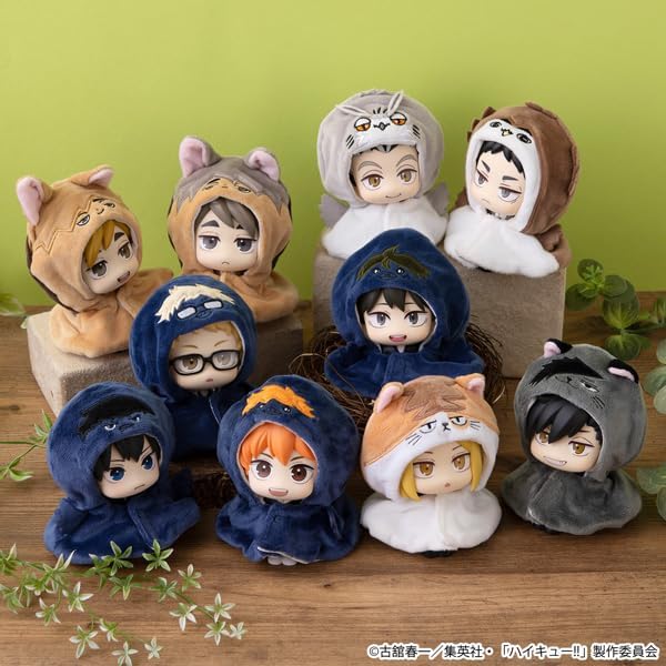 Detalle 2 de メガハウス 4535123849183 るかっぷ用ポンチョ ハイキュー!! アカアシフクロウ PVC製