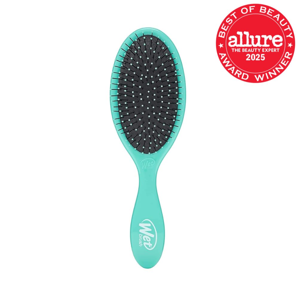 Thumbnail 1 de Wet Brush Original Detangler Hair Brush — Aqua, Ultra-Soft Bristles 1️⃣💇♀