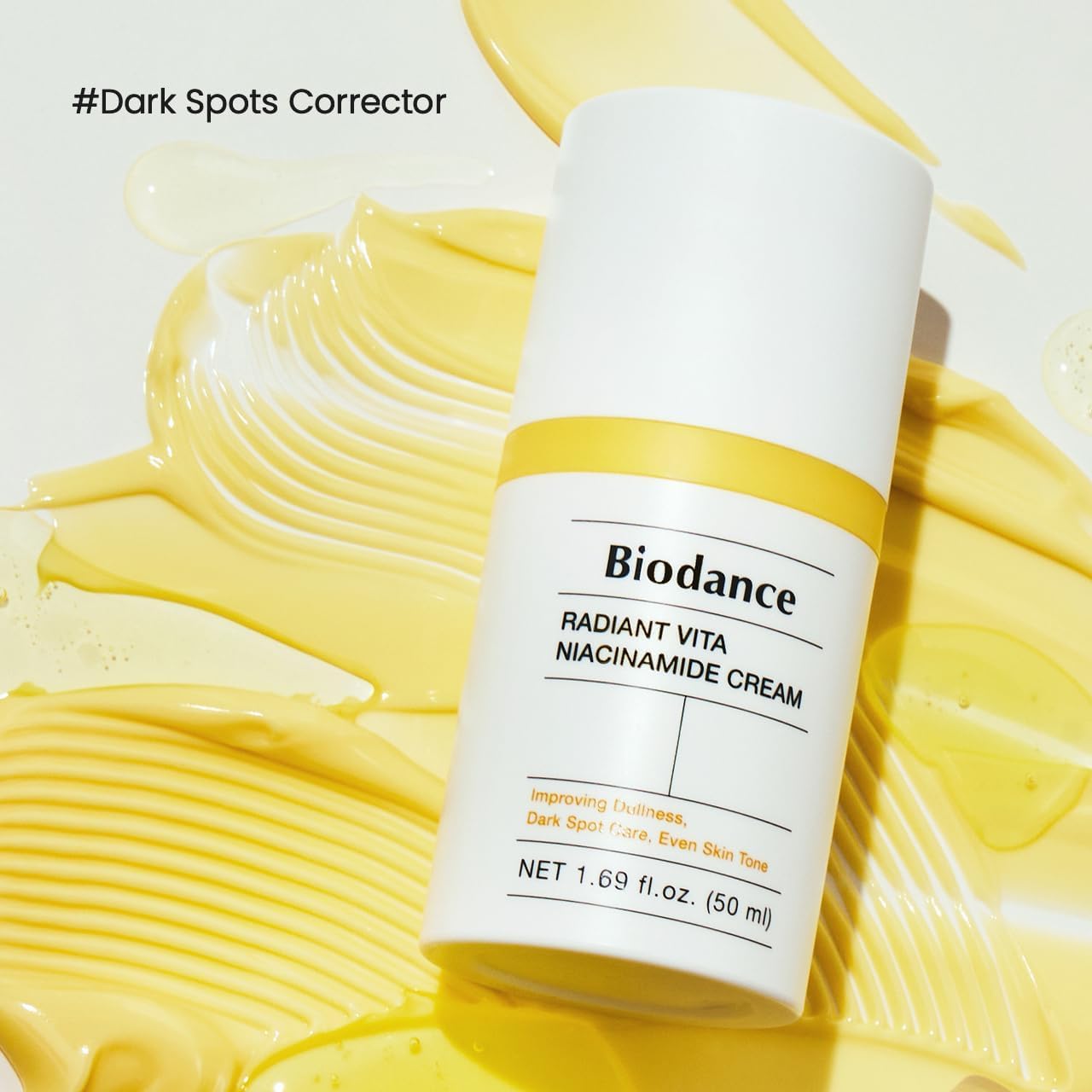 Detalle de BIODANCE Radiant Vita Niacinamide Cream – Crème éclaircissante et hydratante pour le visage (50 ml)