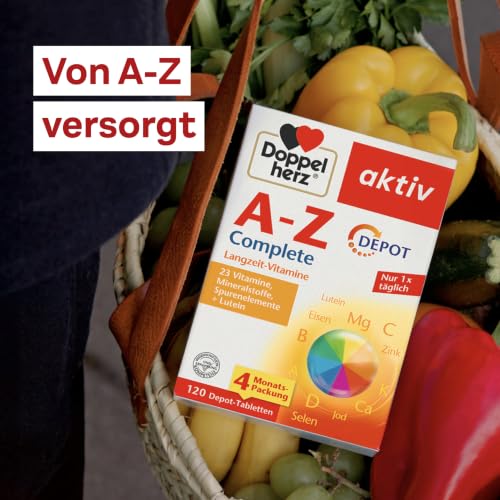 Detalle 2 de Doppelherz A-Z DEPOT – Complete Langzeit-Vitamine