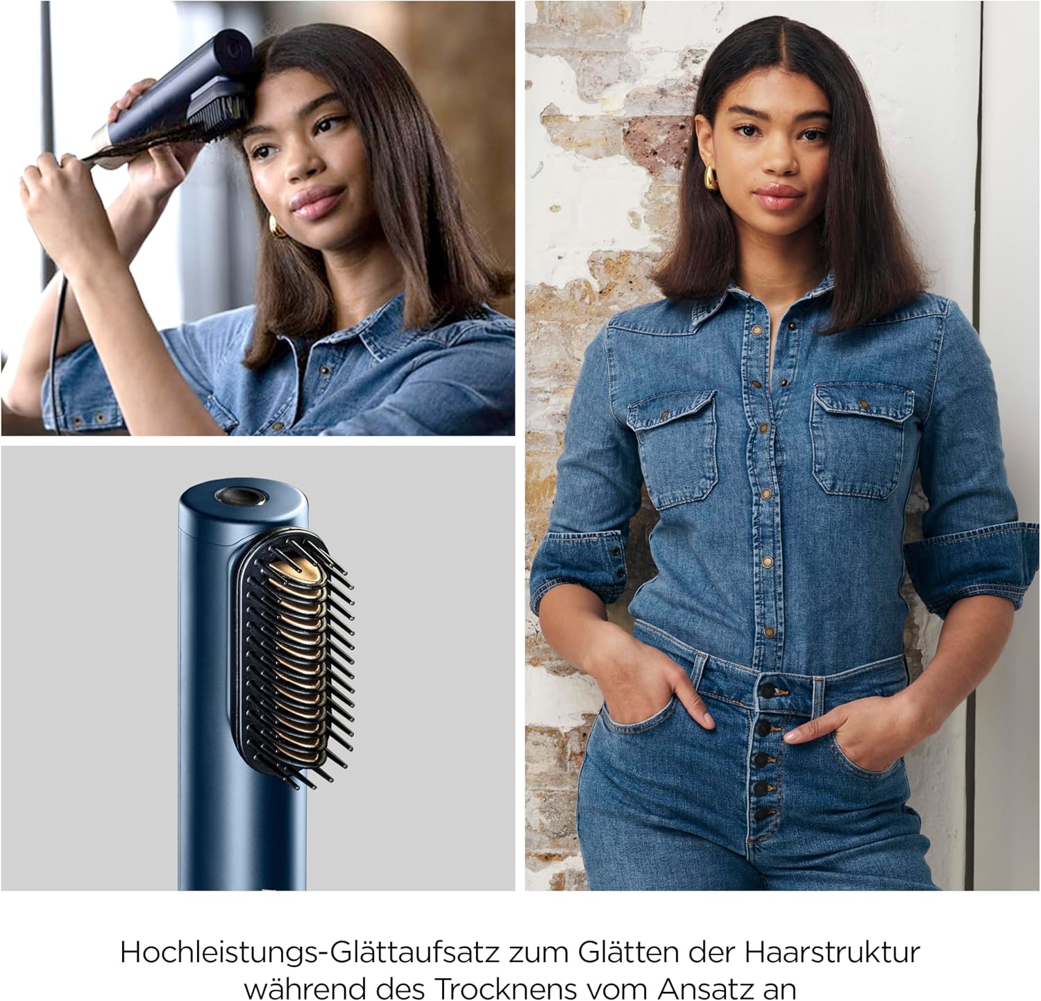 Detalle de BaByliss Air Wand AS6553E – All-in-One Haartrockner, Glätteisen und Styler mit Wet-to-Dry