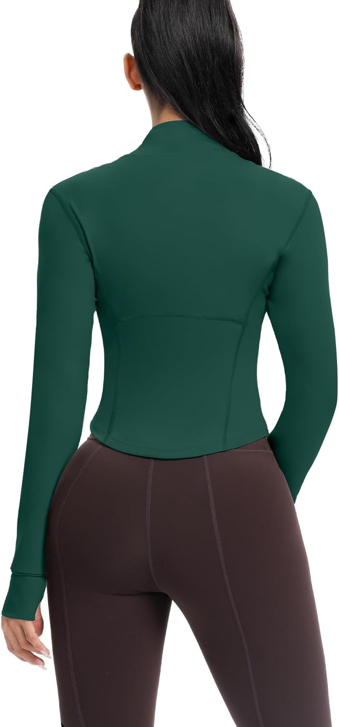 Detalle de AVGO Women's Cropped Workout Jacket
