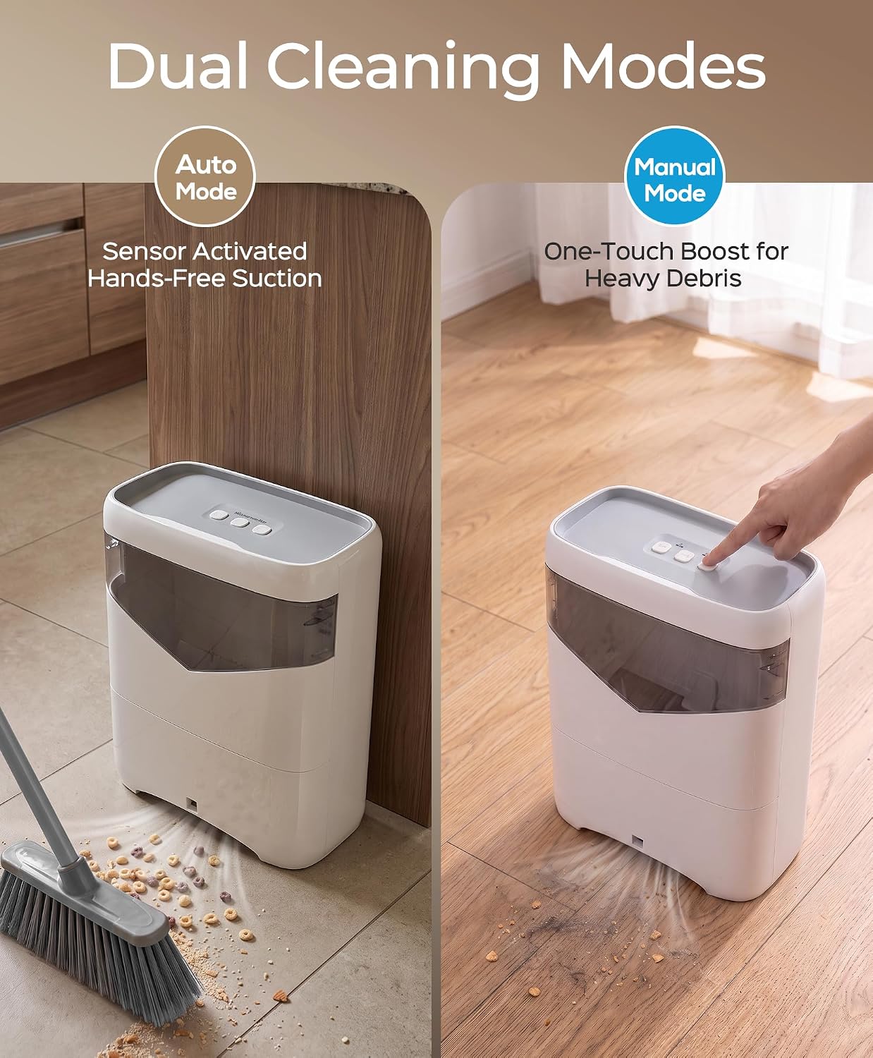 Detalle 2 de Purivanta Automatic Vacuum Dustpan, 22 kPa