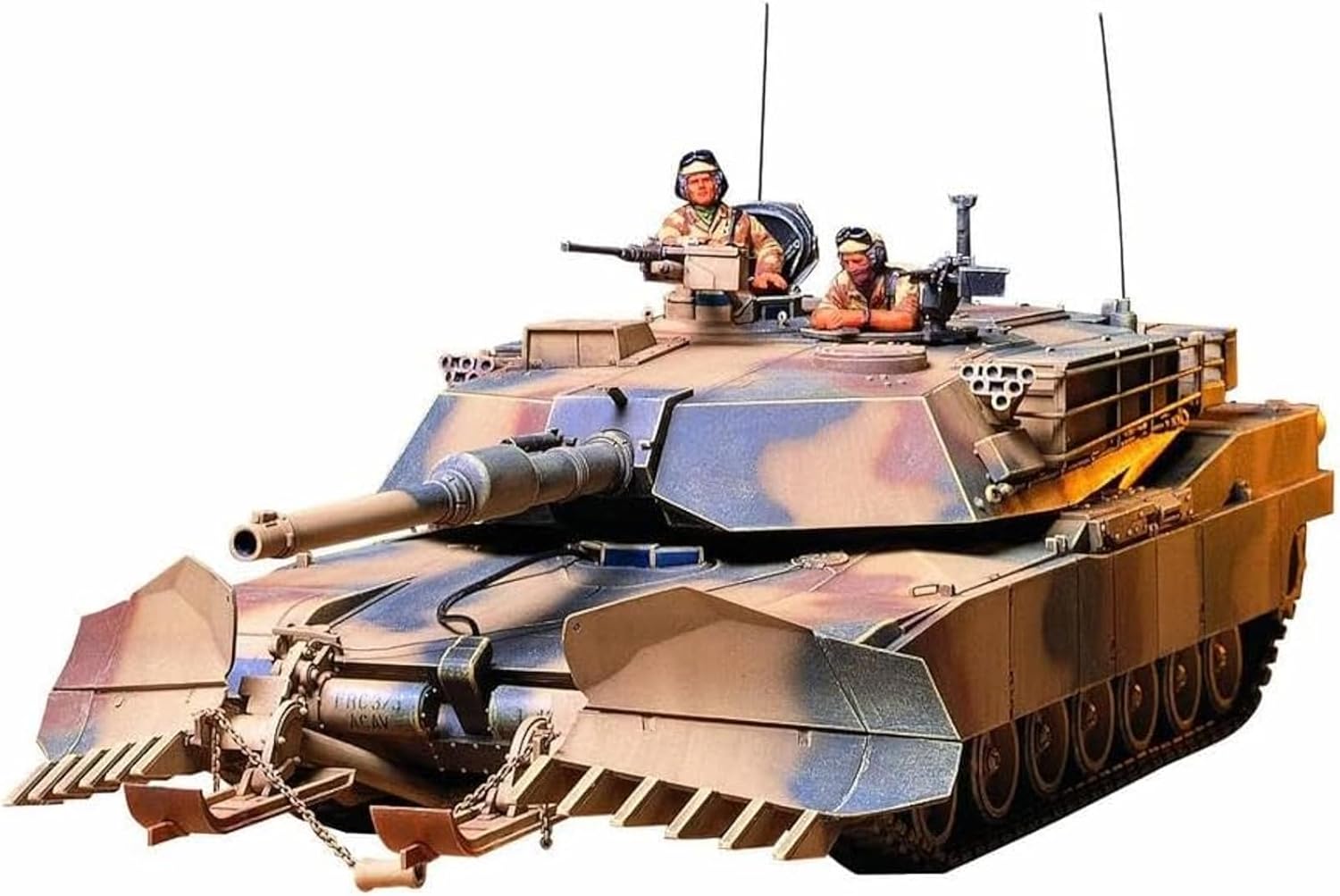 Detalle de Tamiya 35158 – M1A1 Abrams démineur en 1/35