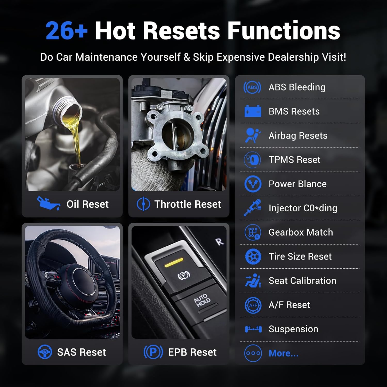 Thumbnail 3 de VDIAGTOOL D200 OBD2 Bluetooth Scanner