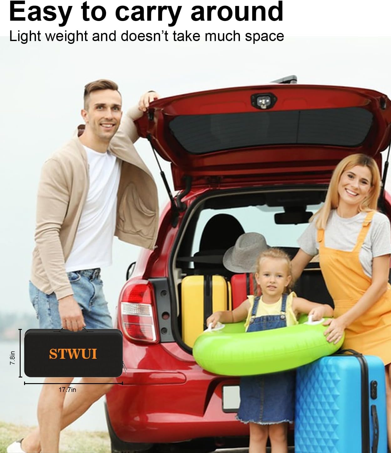 Thumbnail 6 de STWUI 100-Inch Outdoor Projector Screen with Stand
