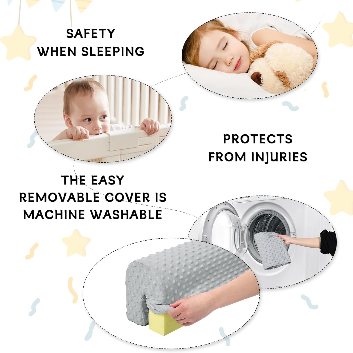 Thumbnail 2 de HAVARGO Bettkantenschutz für Kinderbetten