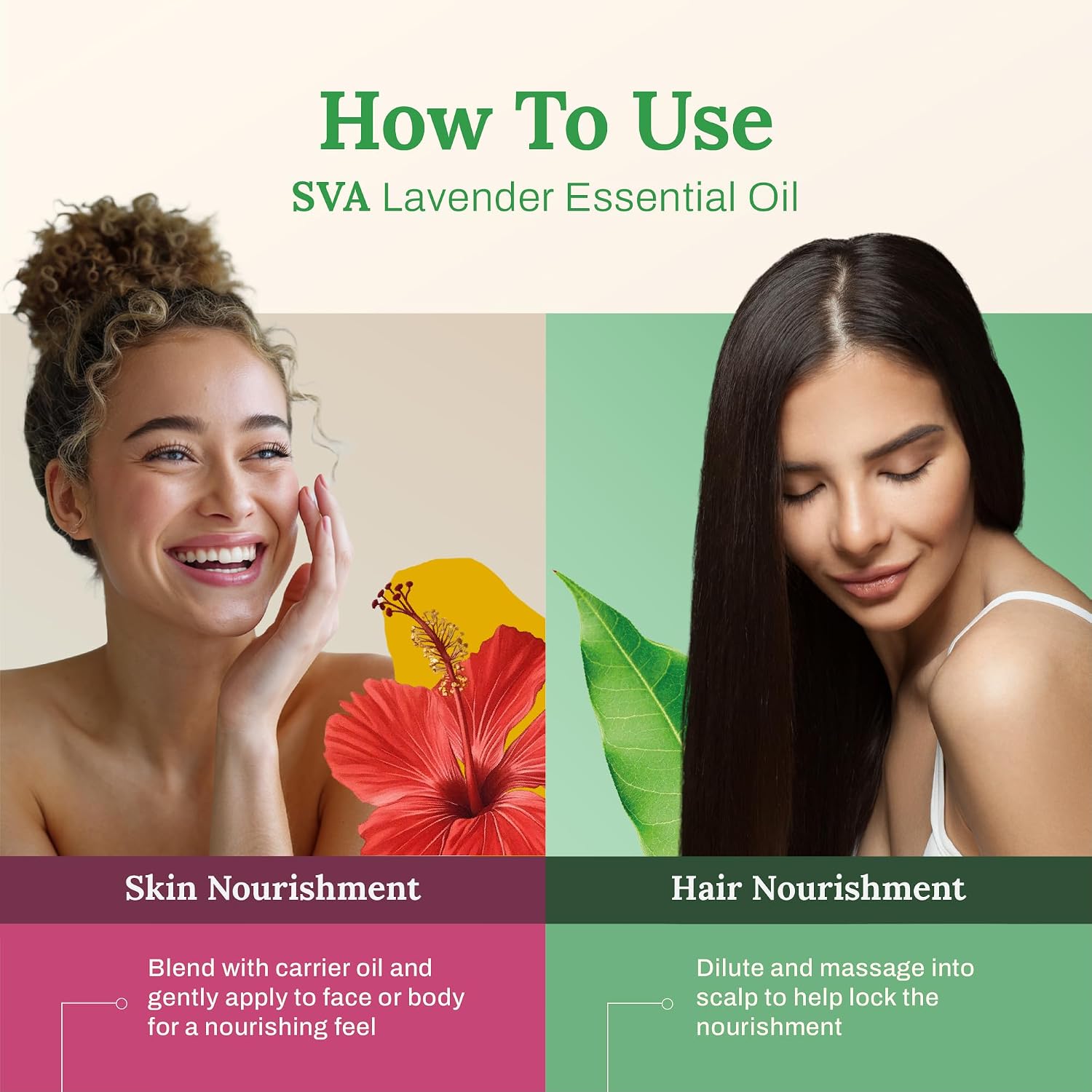 Thumbnail 4 de SVA Lavender Essential Oil (4 Fl Oz) – 100% Natural & Versatile for Diffuser, Skin, Hair, and DIY Crafts