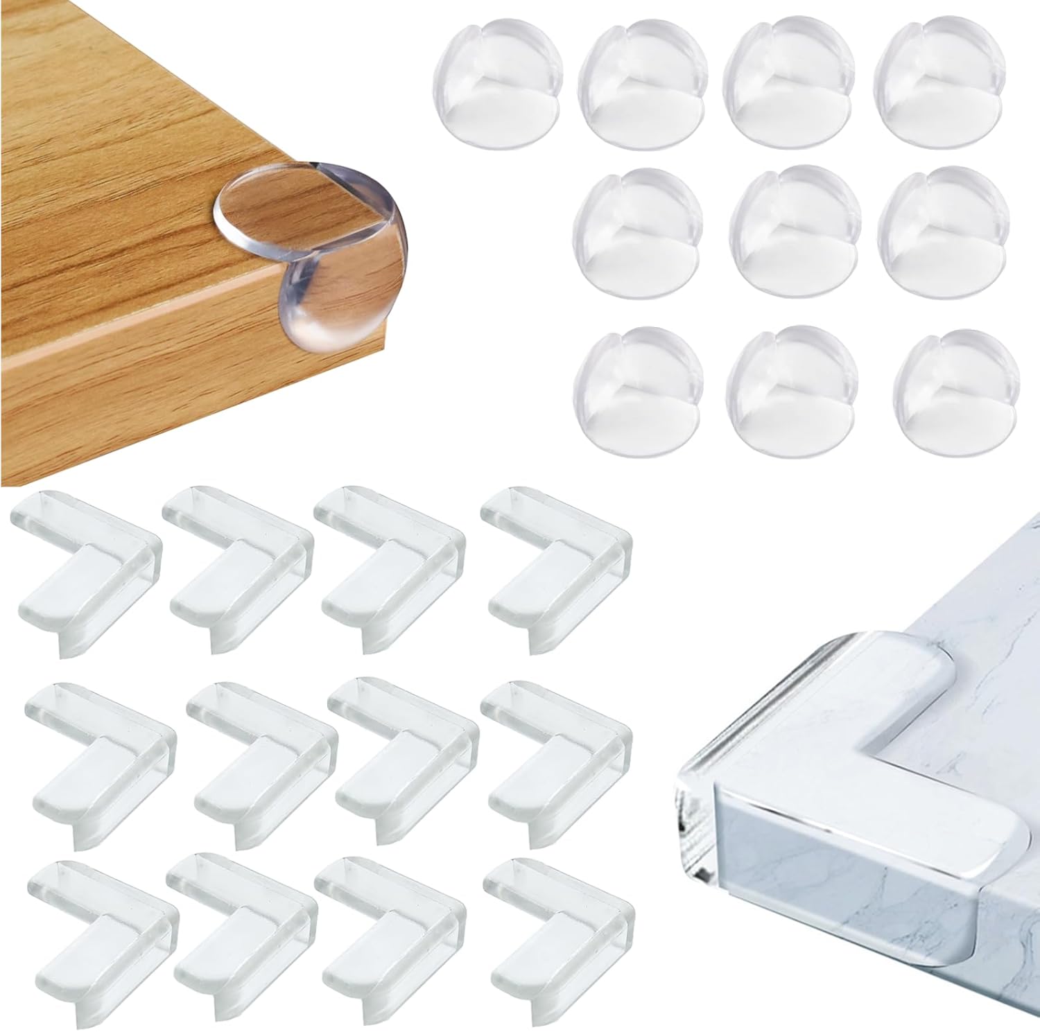 ZHIYE Corner Protectors for Kids 22 Pcs