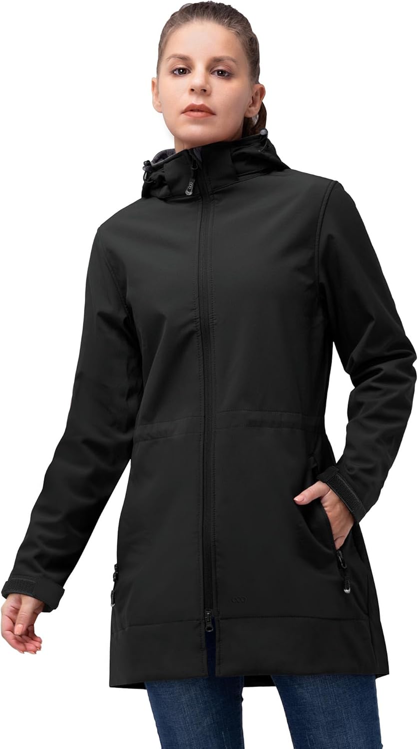 Detalle de Softshelljacke Wasserdicht 8.000 mm 33,000ft Damen