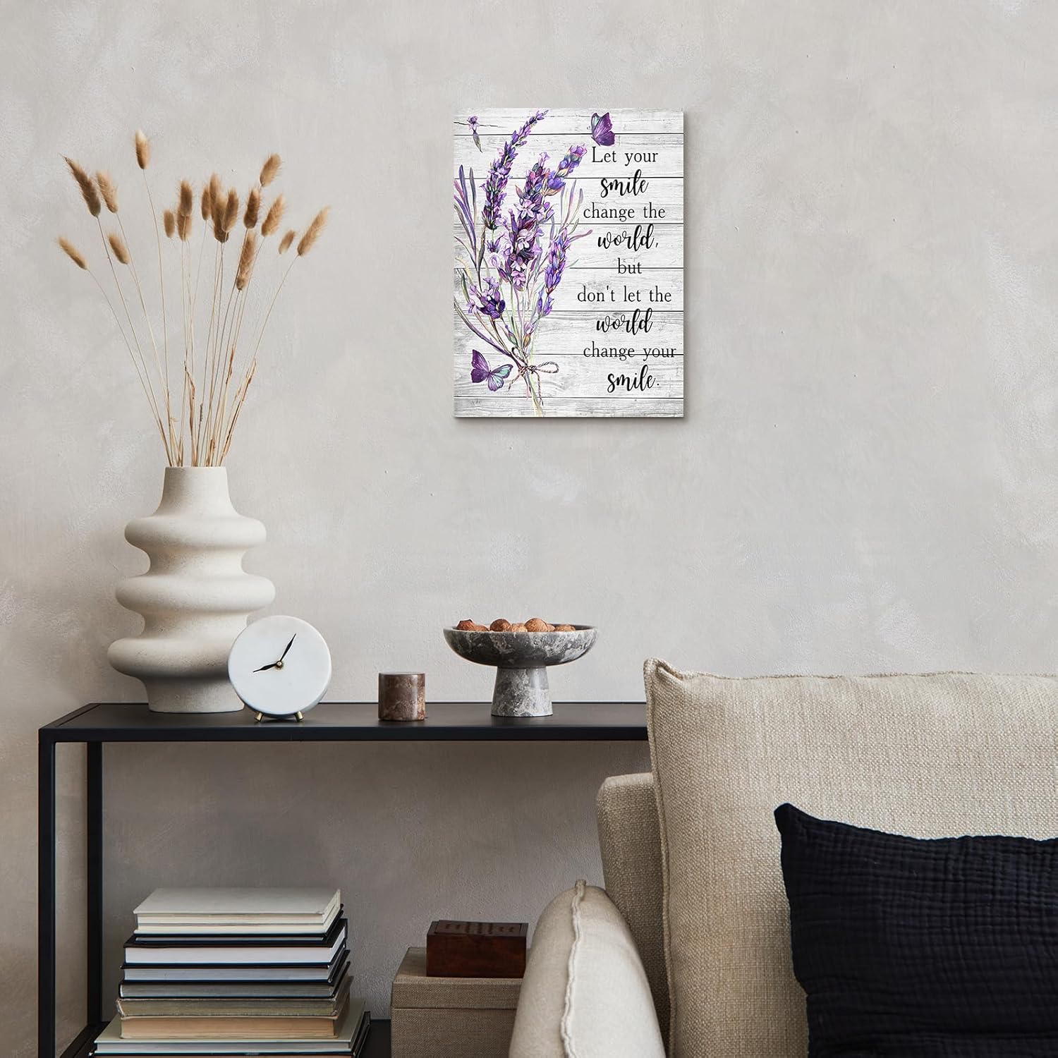 Thumbnail 5 de Alptiny Wandbild mit Rahmen 30×40 cm – Blumen & Natur Leinwandbild für Wohnzimmer, Schlafzimmer, Küche & Büro