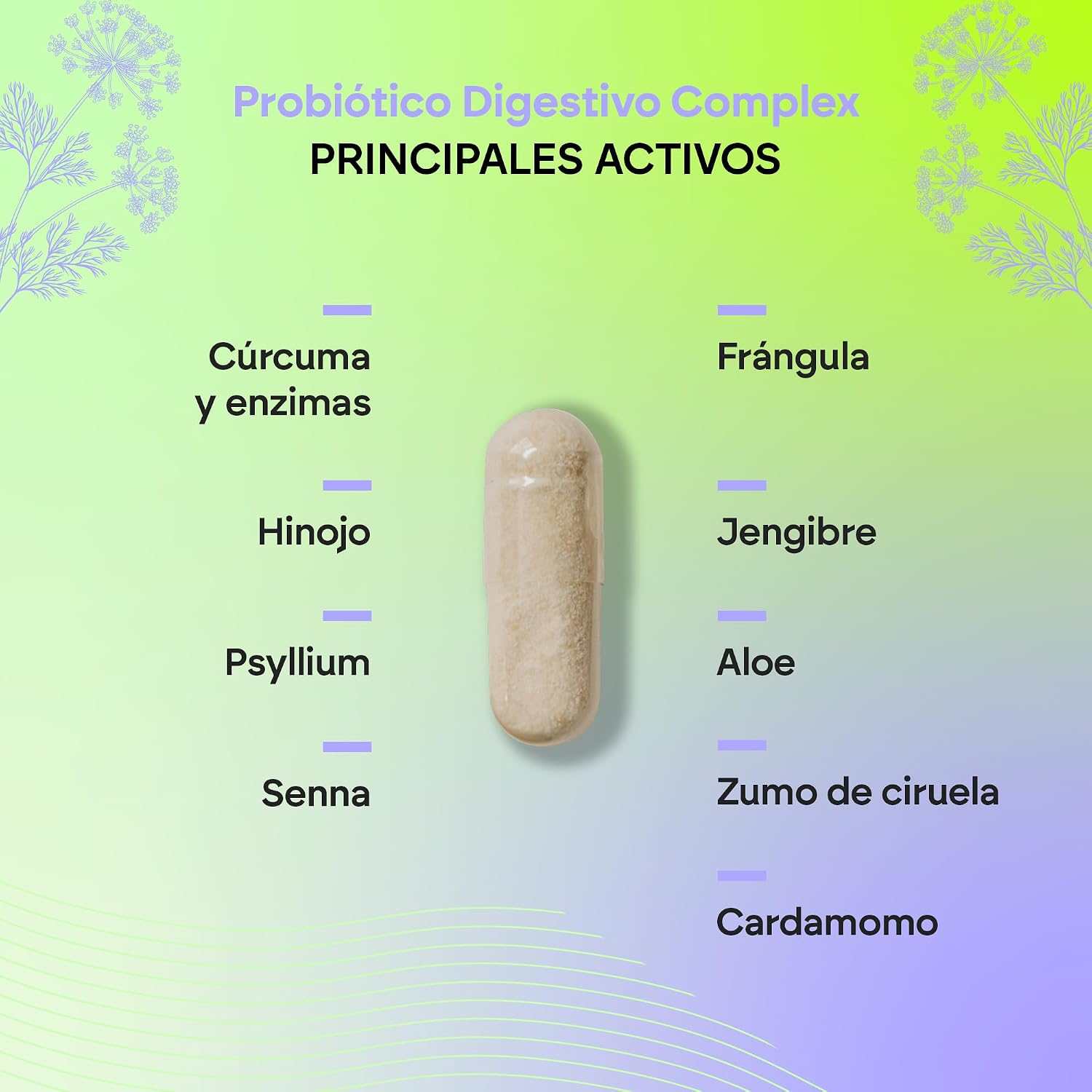 Detalle 2 de Digestive Complex Nutralie 60 cápsulas probiótico 4x10^9