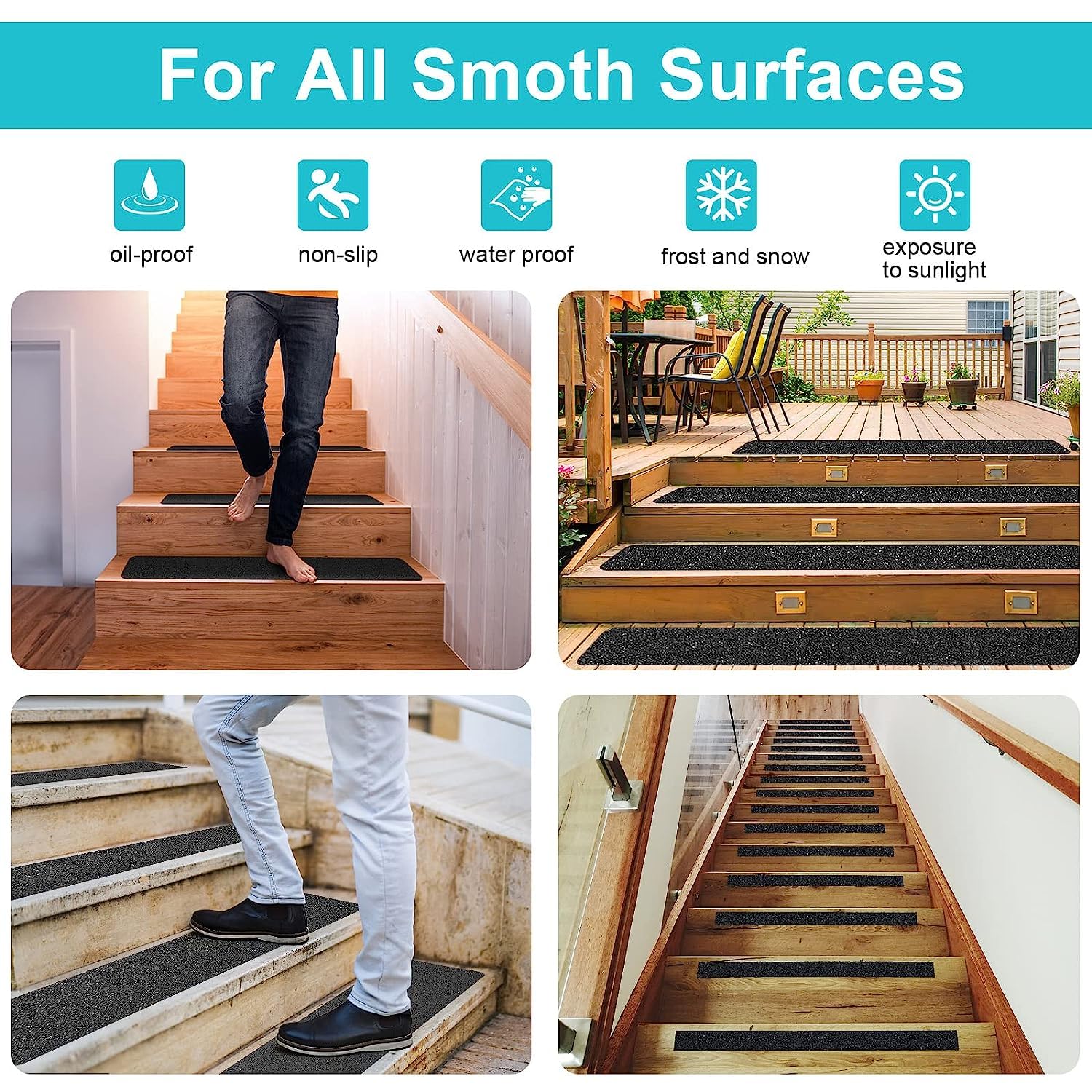 Thumbnail 2 de OQingluan Anti Slip Tape for Steps