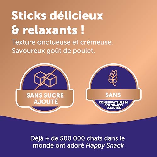 Detalle 1 de FELIWAY friandises apaisantes pour chats, 24 sticks