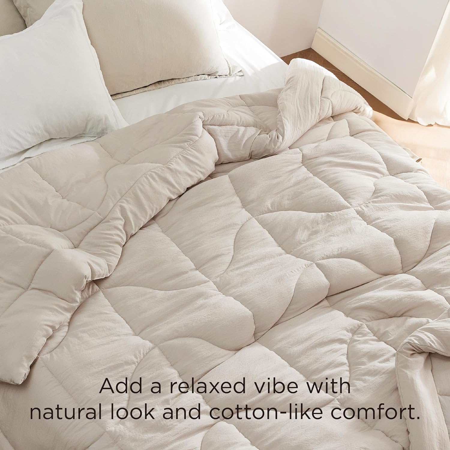 Detalle de Bedsure Queen Comforter 88 x 88 Inches