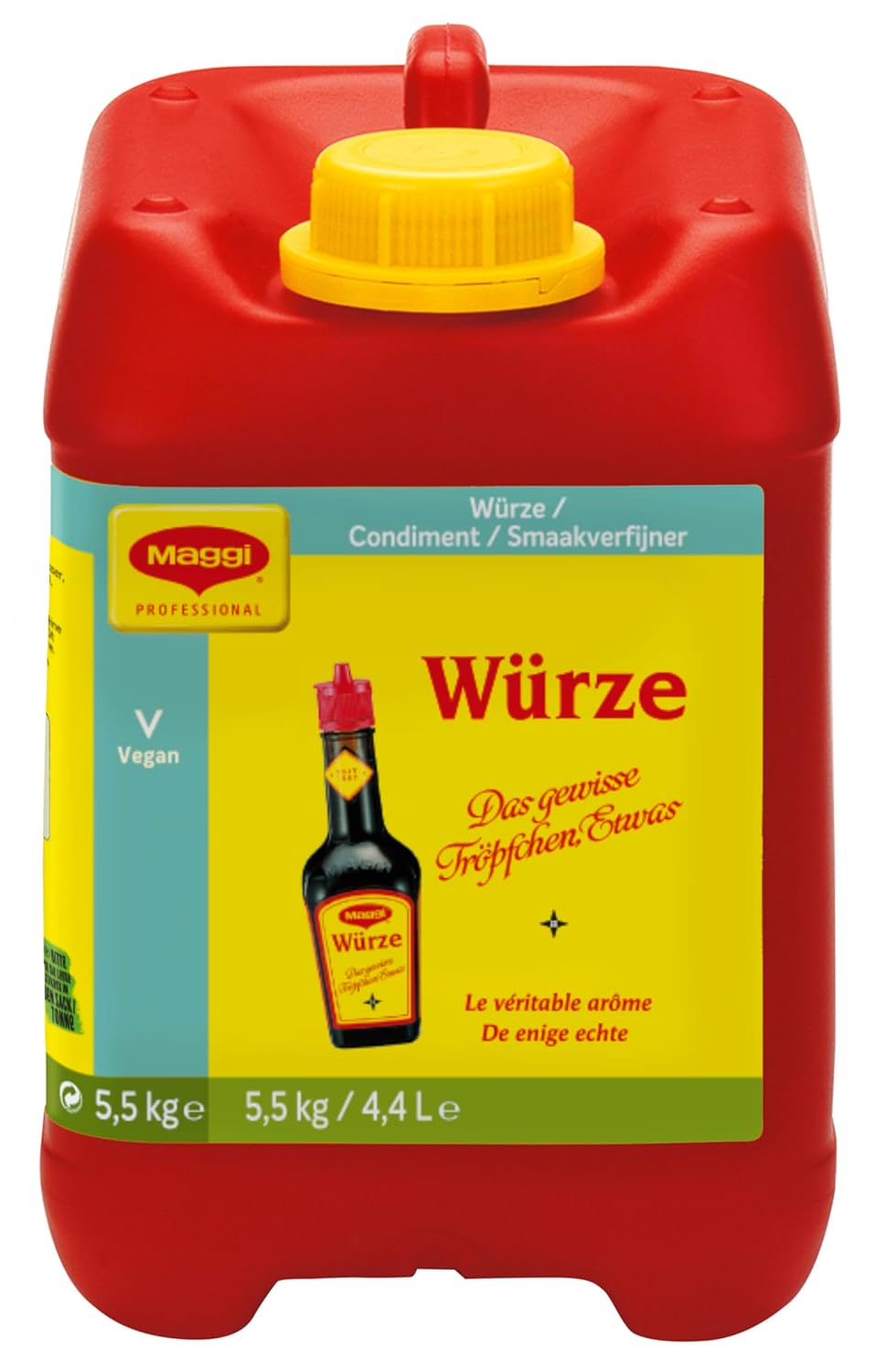 Detalle de MAGGI Professional Würze vegan – universell einsetzbar, 5,5 kg Kanister