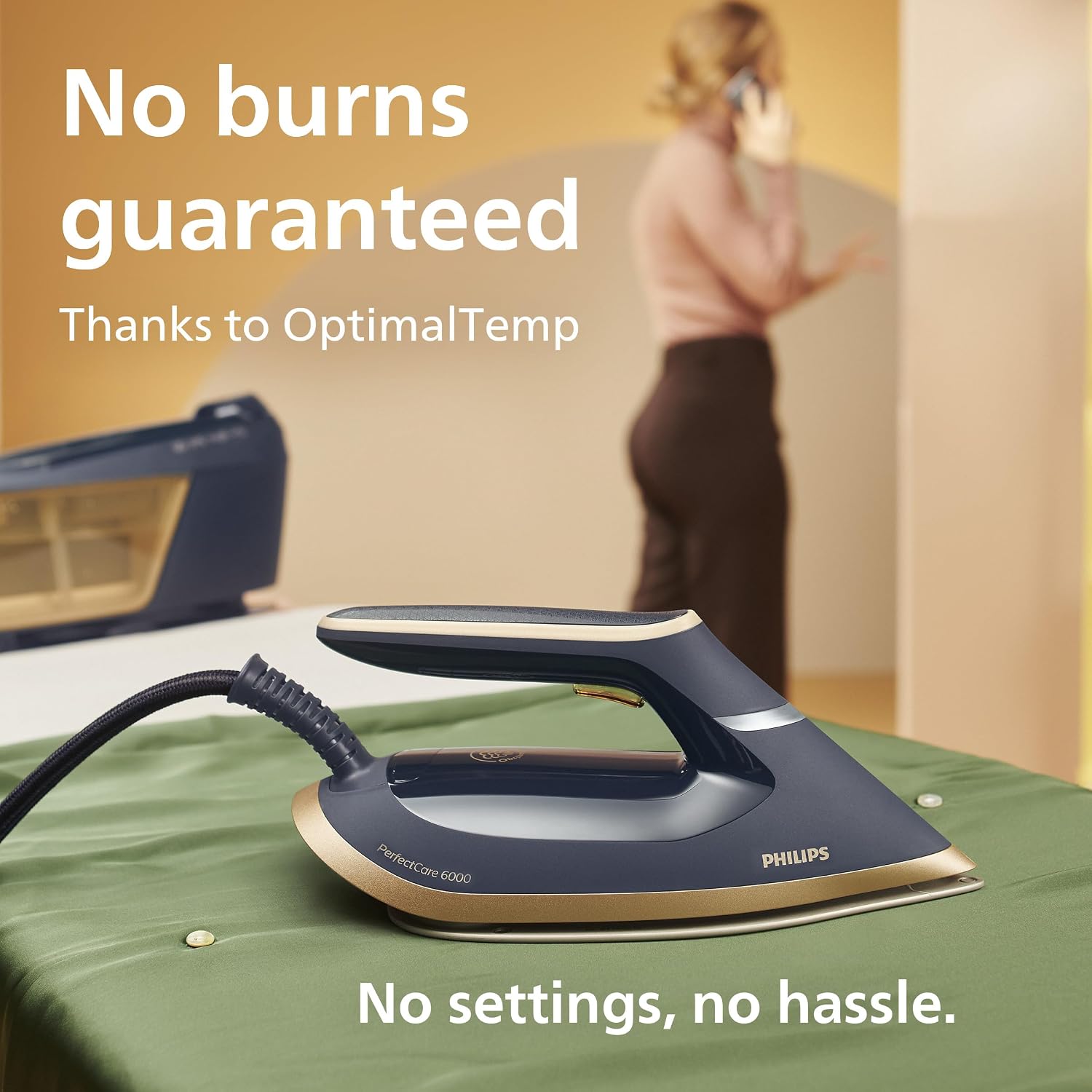 Detalle de Philips PerfectCare 6000 Series Steam Generator (PSG6066/26) with OptimalTEMP and 1.8L detachable tank