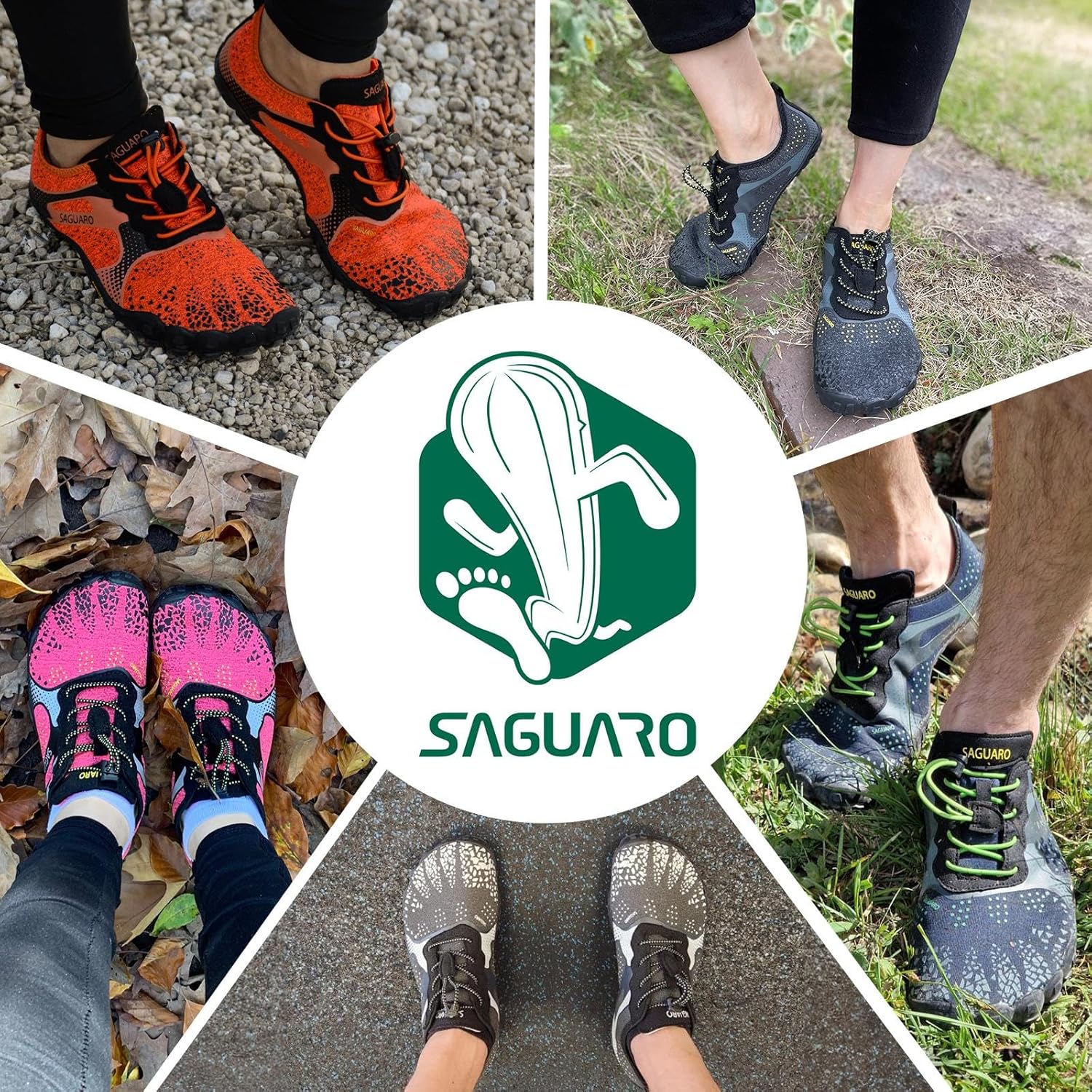 Thumbnail 1 de SAGUARO Scarpe Barefoot con Dita per Trekking, Trail Running e Ginnastica (36–48)