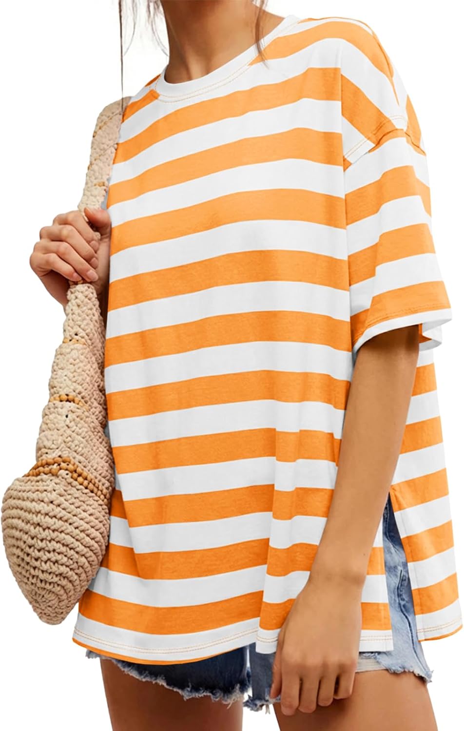 Thumbnail 6 de Tankaneo Womens Oversized Tshirts Loose Fit