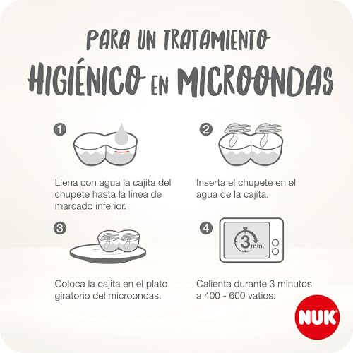 Detalle 2 de NUK MommyFeel Tétine pour bébé, 0-9 mois