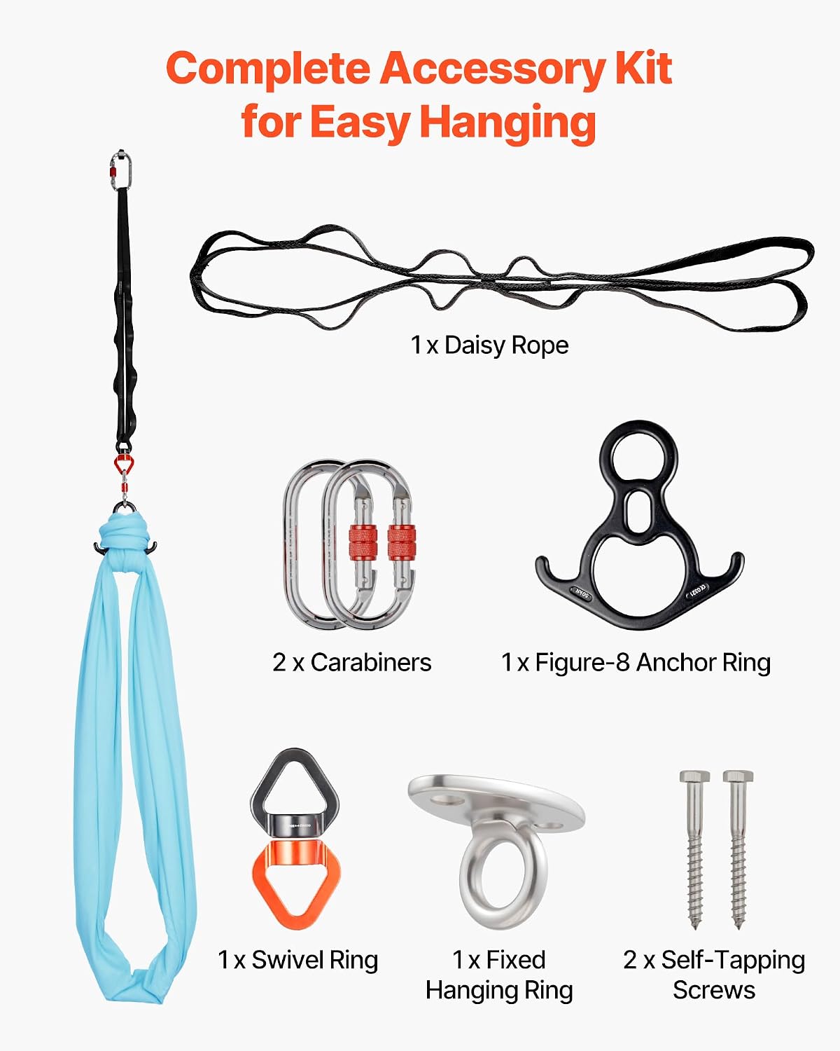 Detalle 1 de VEVOR Sensory Swing, 300 lb Capacity
