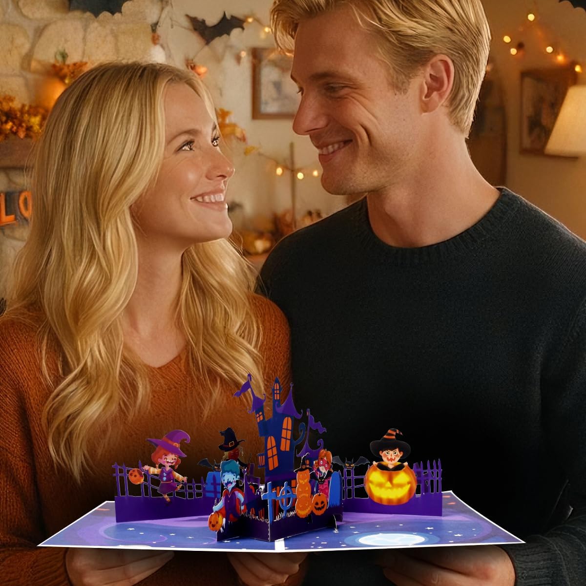 Thumbnail 4 de CNLITIHEKA Halloween pop-up card