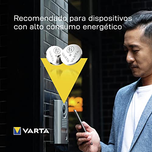 Thumbnail 3 de Pilas de Botón CR2032 VARTA Power on Demand (10 uds) – Li 3V, embalaje seguro para niños, para dispositivos Smart Home y llaves de coche