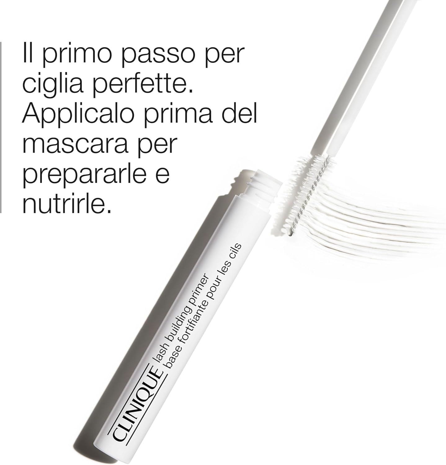 Detalle 2 de Clinique Lash Building Primer: primer ciglia nutriente e sicuro per occhi sensibili