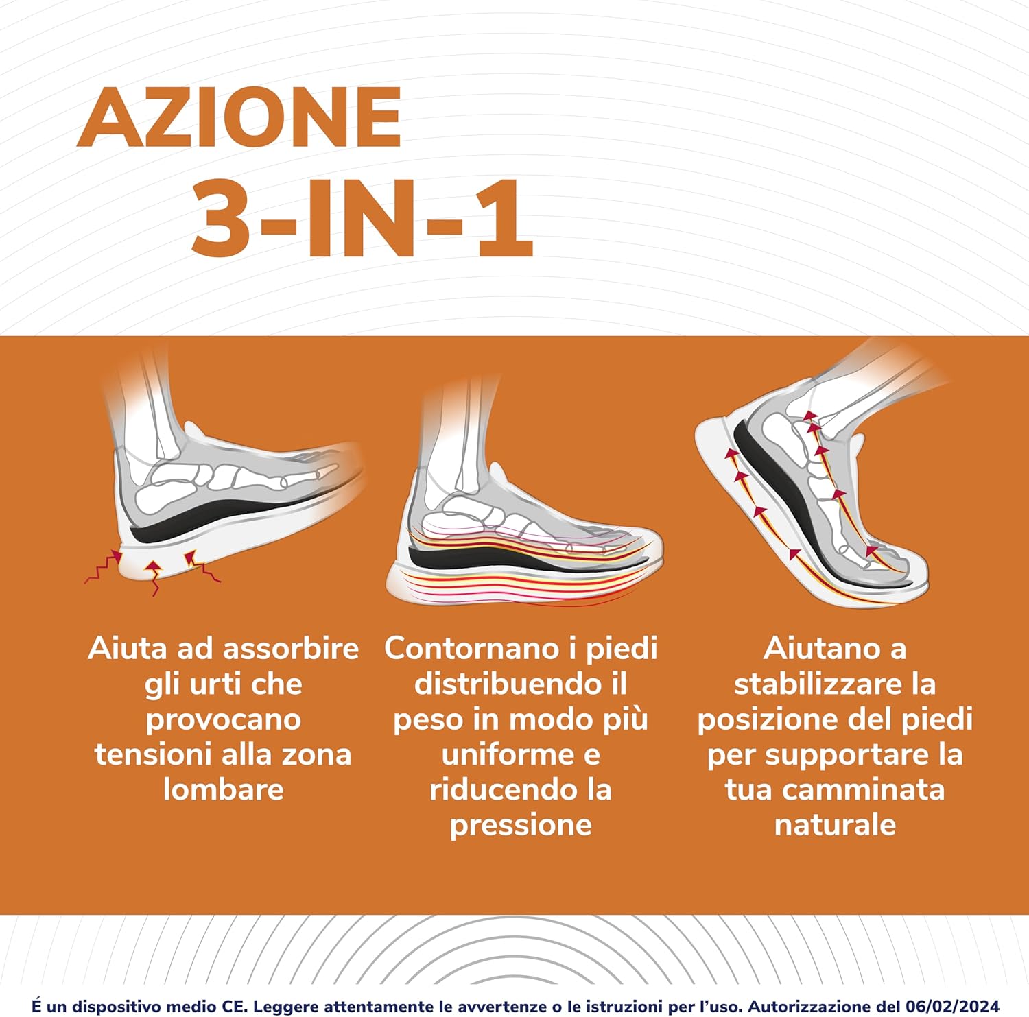 Detalle de Dr. Scholl's In‑Balance Zona Lombare L 42,5‑45