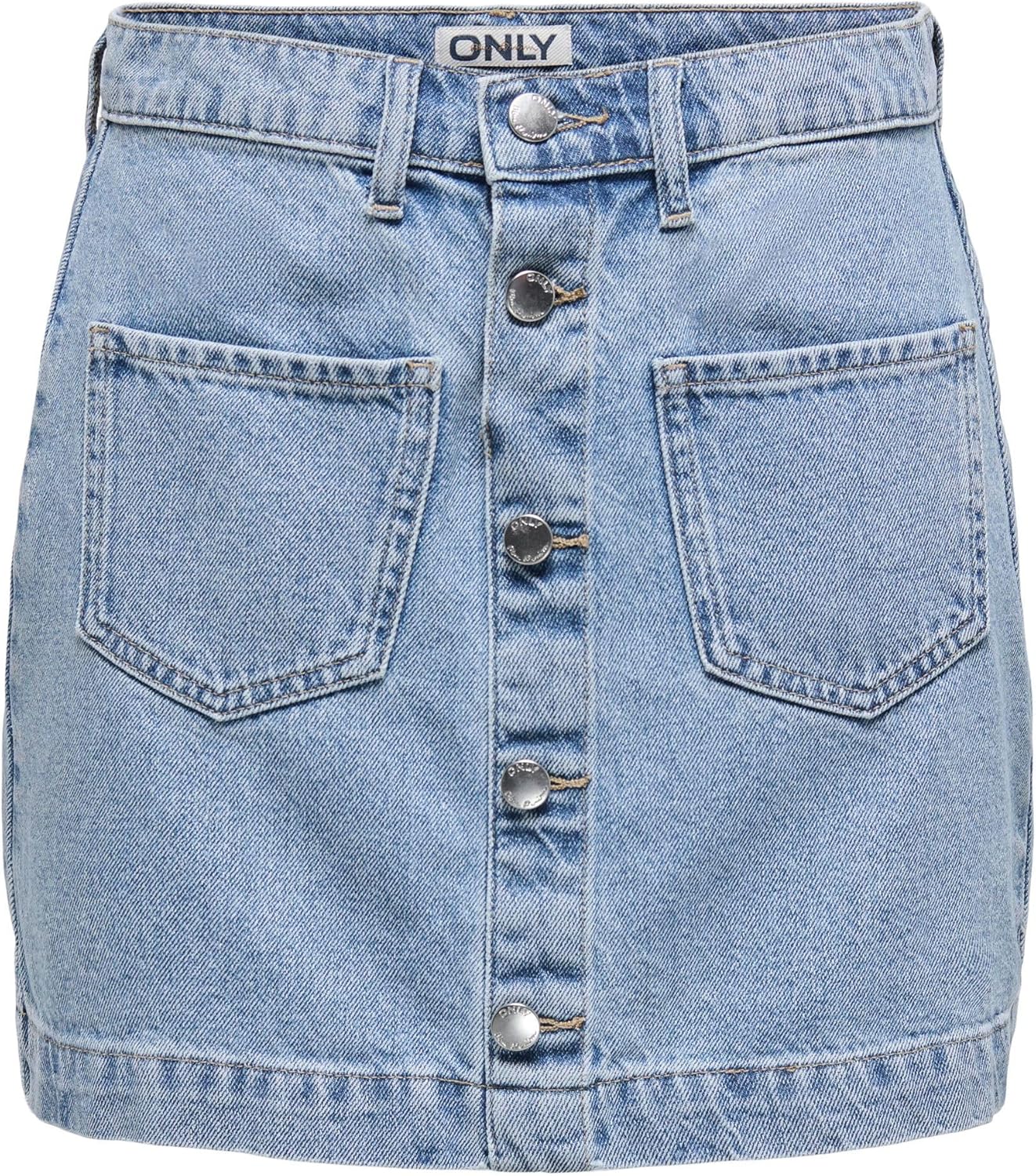 Only Onlamazing Global Hw Cord Skirt PNT Noos Femme — Jupe en denim taille haute 100% coton