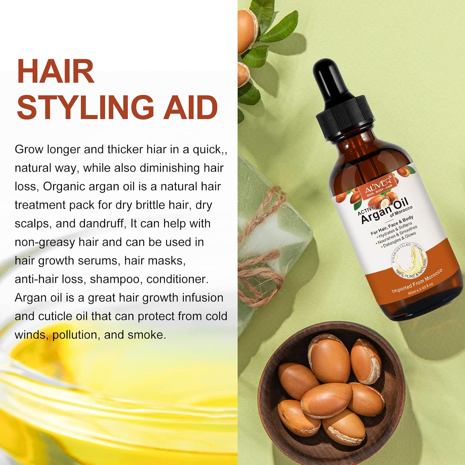 Thumbnail 1 de Zoxpm Olio di argan 60 ml 💇♀