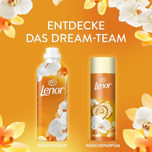 Detalle 2 de Lenor Wäscheparfüm Goldene Orchidee, 495g – lang anhaltender Duft für Textilien